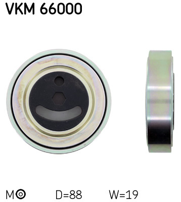 Rolka napinająca paska wieloklinowego VKM 66000 SKF